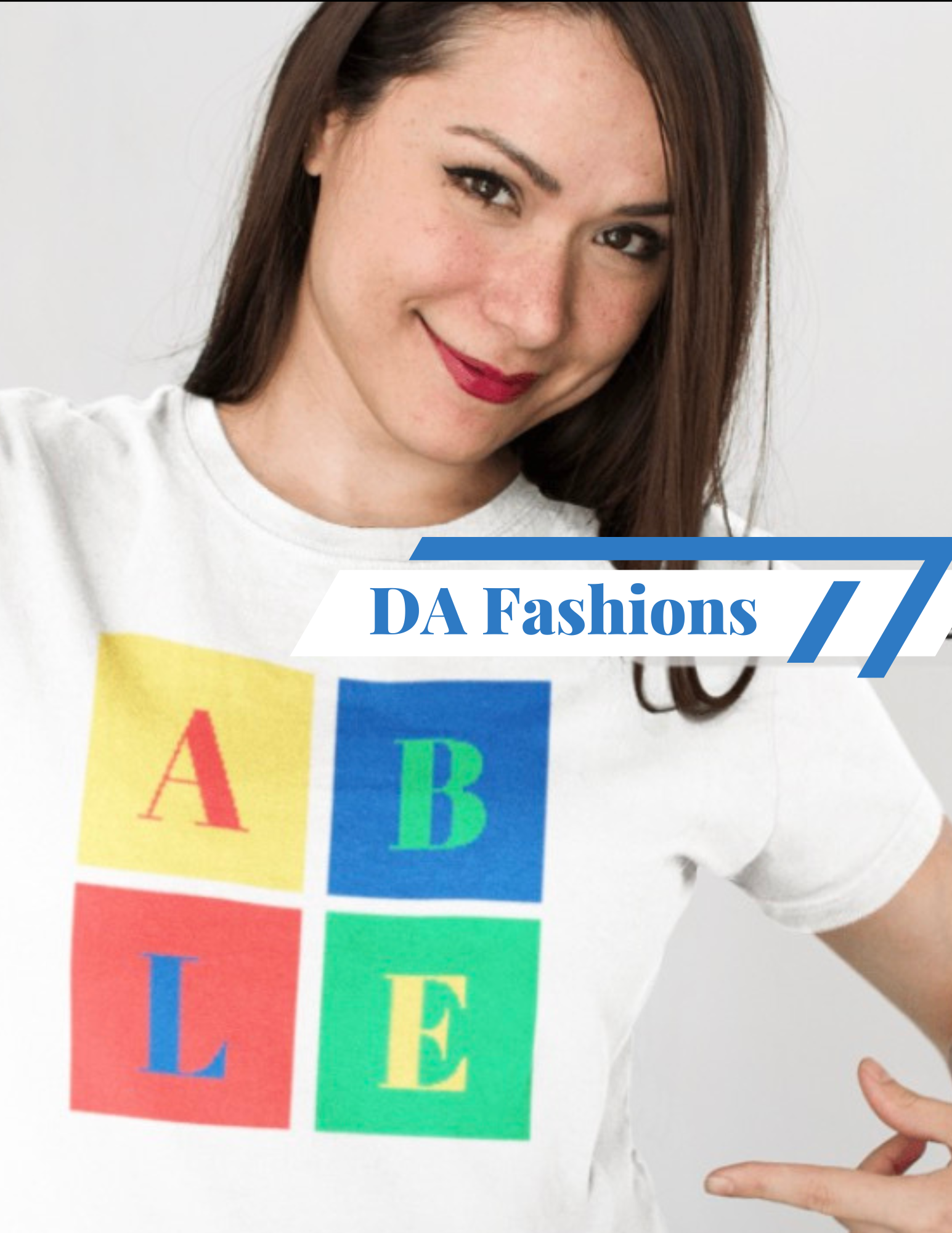 ABLE ( PRIMARY COLORS)- T-SHIRT