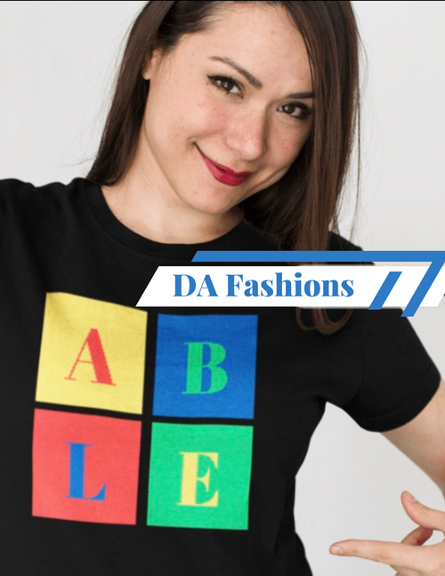 ABLE ( PRIMARY COLORS)- T-SHIRT